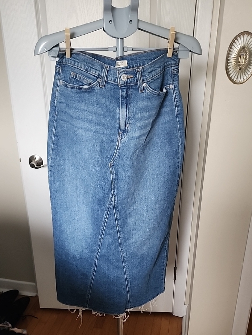 Levi Strauss Signature DENIM Maxi Skirt Blue